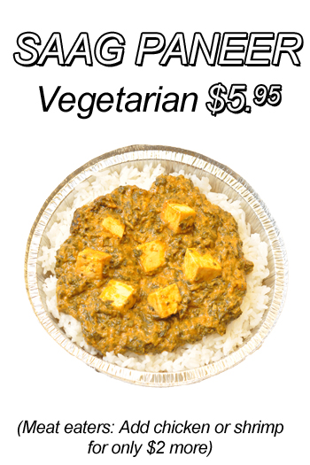 Saag Paneer Bowl